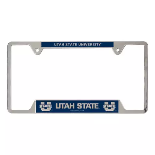 Wincraft Utah State Aggies Metal License Plate Frame 1 Wincraft Utah State Aggies Metal License Plate Frame