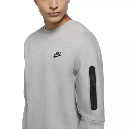 Men's Nike Sportswear Tech Fleece Crewneck Sweatshirt 4 Men's Nike Sportswear Tech Fleece Crewneck Sweatshirt - Image 4