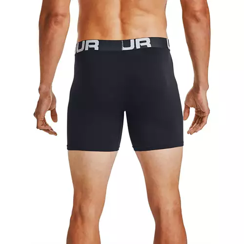 Men's Under Armour Charged Cotton® 6" 3 Pack Boxer Briefs 4 Men's Under Armour Charged Cotton® 6" 3 Pack Boxer Briefs - Image 4