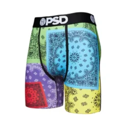 Men's PSD Patchwork Boxer Briefs -Fashion Clothing Shop 19479509886 3