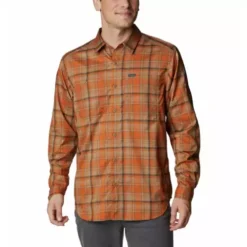 Men's Columbia Silver Ridge Utility Lite Plaid Long Sleeve Shirt