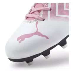 Girls' Puma Tacto II FG/AG Jr. Molded Soccer Cleats -Fashion Clothing Shop 19510015898 4