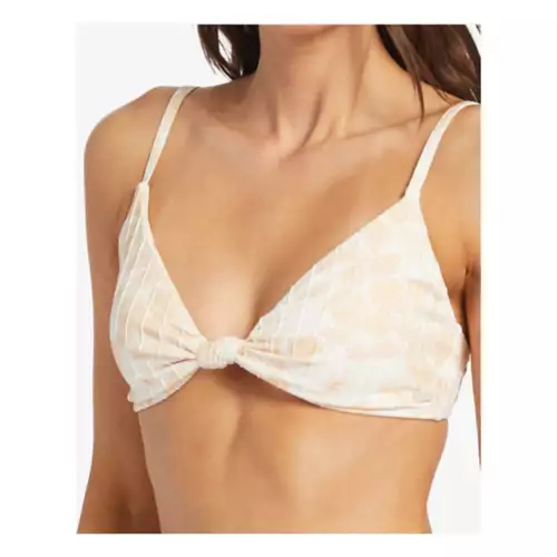 Women's Roxy Love The Surf Knot Bikini Top Swimsuit 1 Women's Roxy Love The Surf Knot Bikini Top Swimsuit