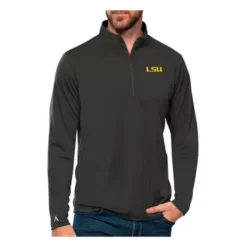 Antigua LSU Tigers Tribute 1/4 Zip Top