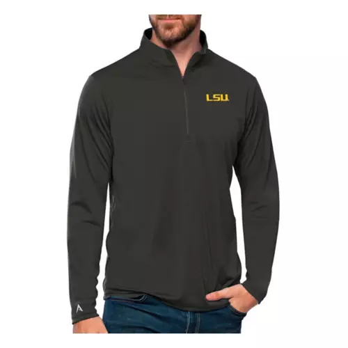 Antigua LSU Tigers Tribute 1/4 Zip Top 1 Antigua LSU Tigers Tribute 1/4 Zip Top